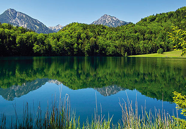 Der Alatsee bei Füssen