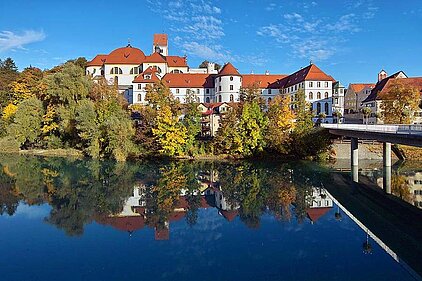 Landschaft rund um den Alatsee bei Füssen